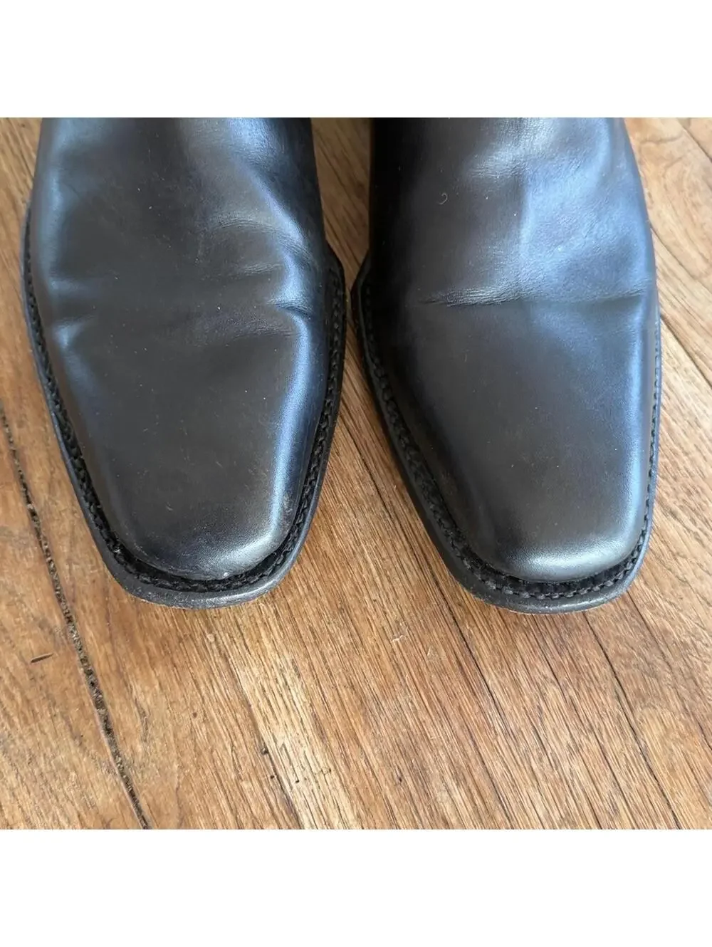Salvatore Ferragamo Leather Boots size 9.5 1D